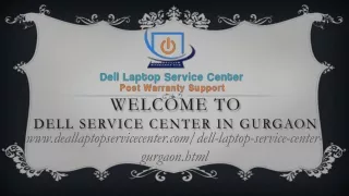Dell Service Center in Gurgaon
