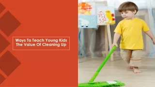 How to Encourage Your Child to Clean Up