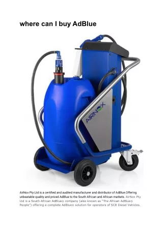 where can i buy adblue