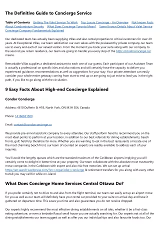 The Ultimate Guide To Event Concierge