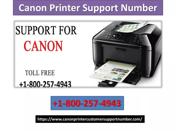 canon printer support number