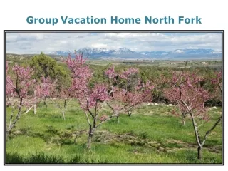 Group Vacation Home North Fork