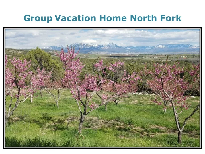 group vacation home north fork