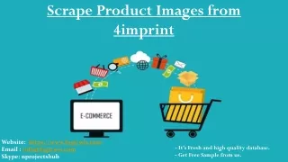 scrape product images from 4imprint
