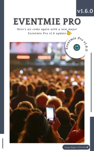 Eventmie Pro's v1.6 update