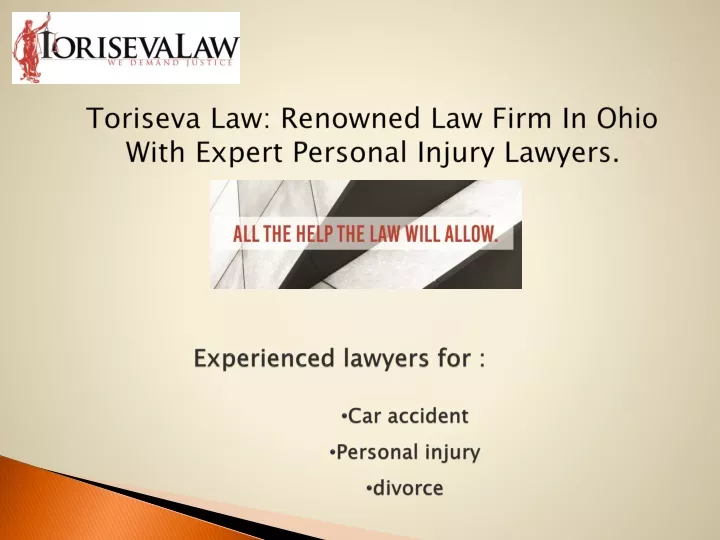 toriseva law renowned law firm in ohio with