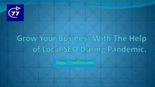 grow your business with the help of local seo during pandemic