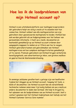 Hoe los ik de laadproblemen van mijn Hotmail-account op?