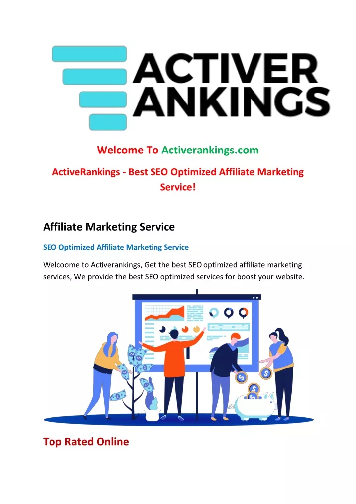 welcome to activerankings com