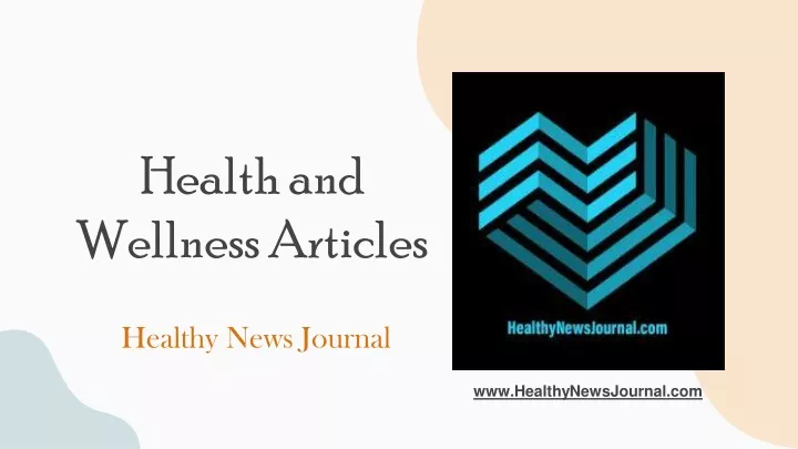 health and wellness articles