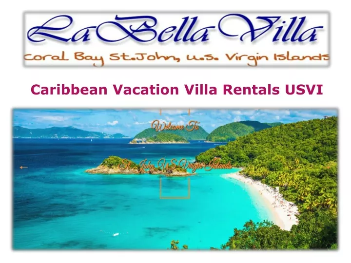 caribbean vacation villa rentals usvi