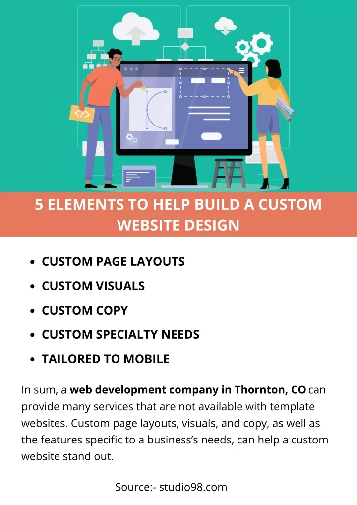 5 elements to help build a custom website design