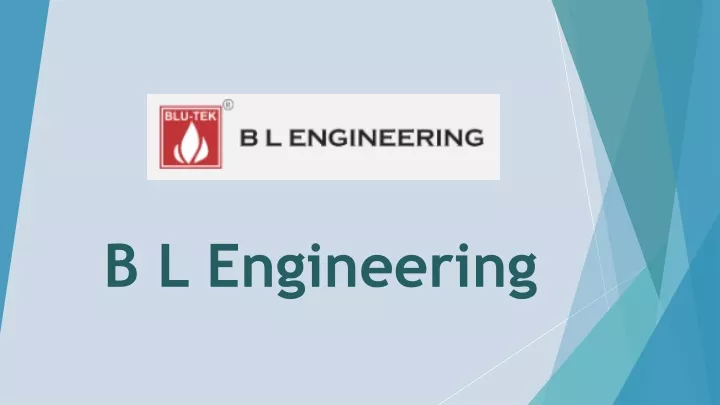 b l engineering