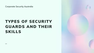 corporate security australia