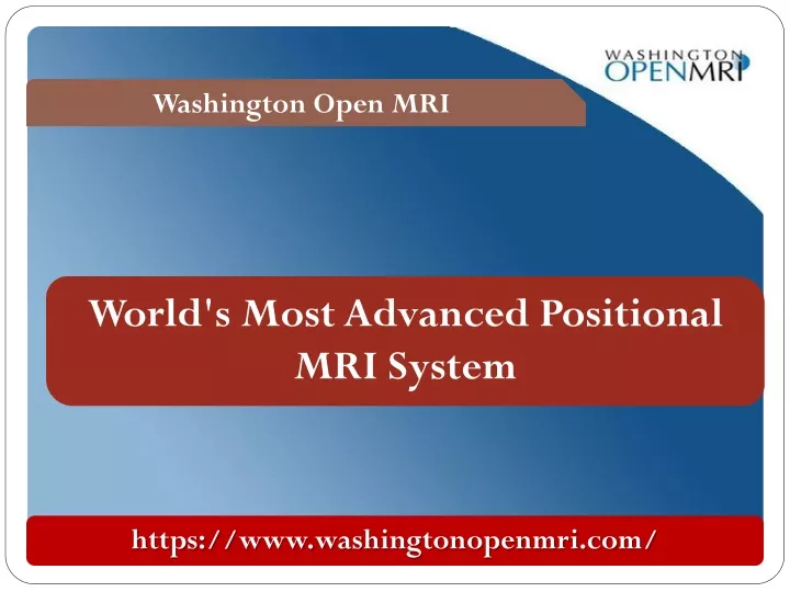 washington open mri