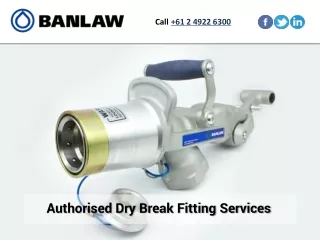 Authorised Dry Break Fitting Services