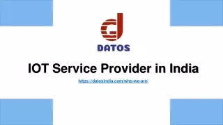 iot service provider in india