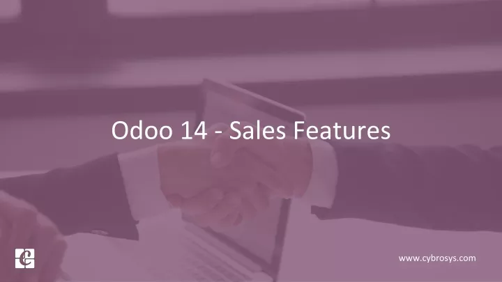 odoo 14 sales features