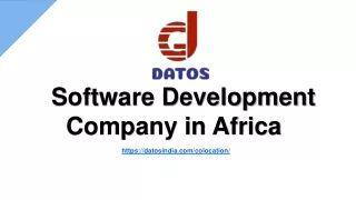 software development company in africa