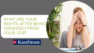 what are your rights after being dismissed from
