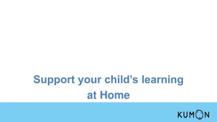 support your child s learning at home