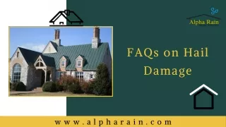 faqs on hail damage