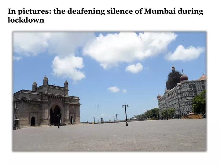 in pictures the deafening silence of mumbai