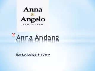 Buying A Residential Property