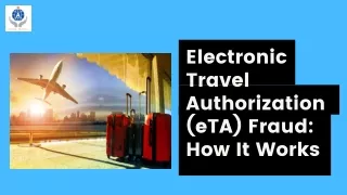 Electronic Travel Authorization (eTA) Fraud: How It Works