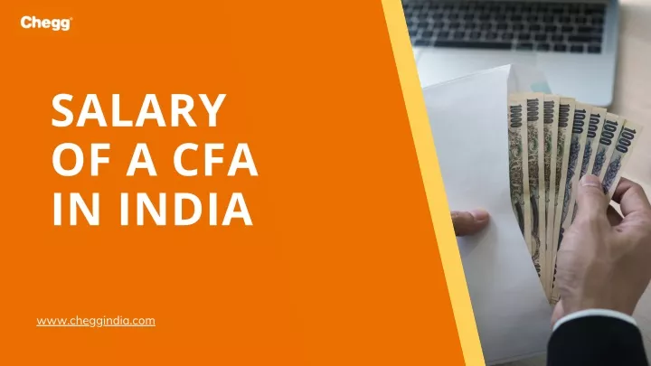 salary of a cfa in india