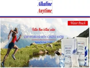 Alkaline Water Pitcher