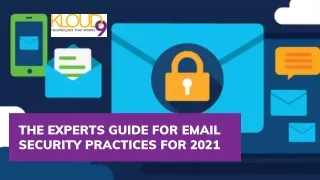 the experts guide for email security practices