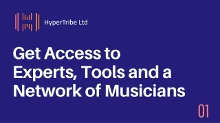Get Yourself Registered on HyperTribe | Online Music Community