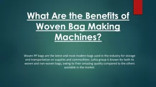 Fertilizer Bag Machine | Valve Type Woven Bag