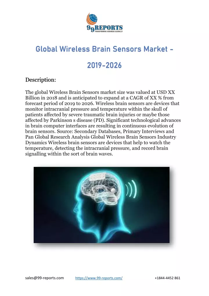 global wireless brain sensors market