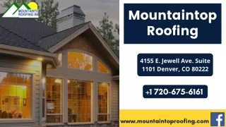 mountaintop roofing
