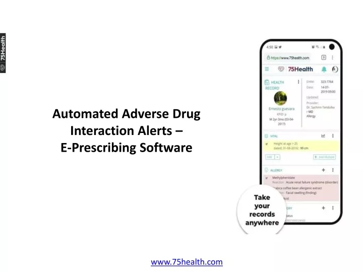 automated adverse drug interaction alerts