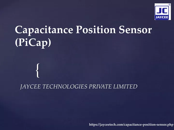 capacitance position sensor picap
