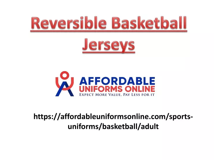 reversible basketball jerseys