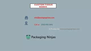 custom tissue boxes