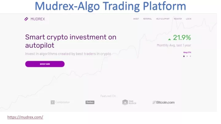 mudrex algo trading platform