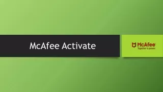 mcafee activate