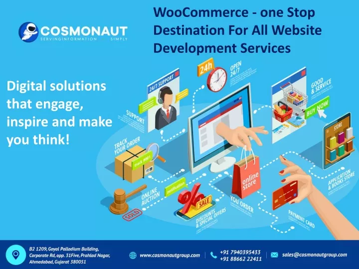 woocommerce one stop destination for all website