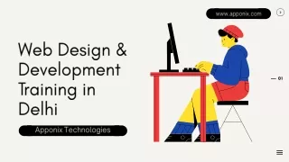 Web Design and Development Training in Delhi