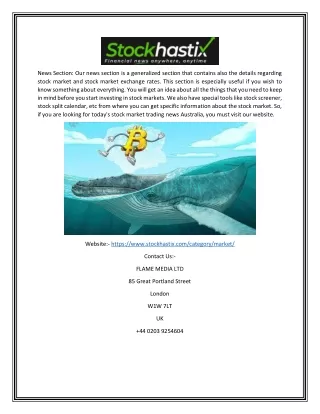 Stock Market latest News New Zealand | Stockhastix.com