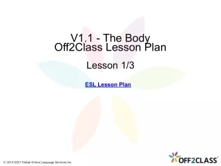 v1 1 the body off2class lesson plan
