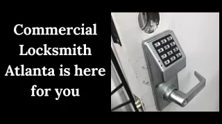 Commercial Locksmith in Atlanta