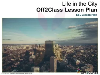 life in the city