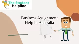 Business Assignment Help In Australia