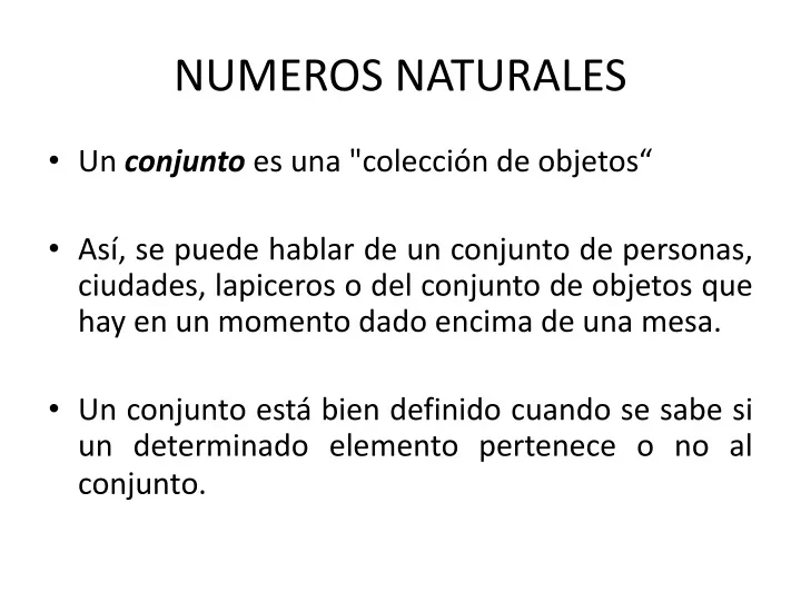 numeros naturales